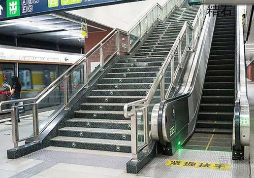 地铁超市楼梯不锈钢栏杆扶手